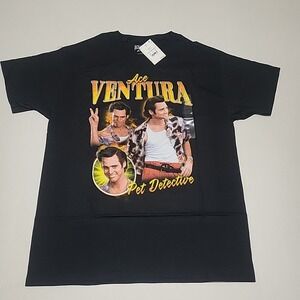 Jim Carrey Ace Ventura Pet Detective T-Shirt Size Large